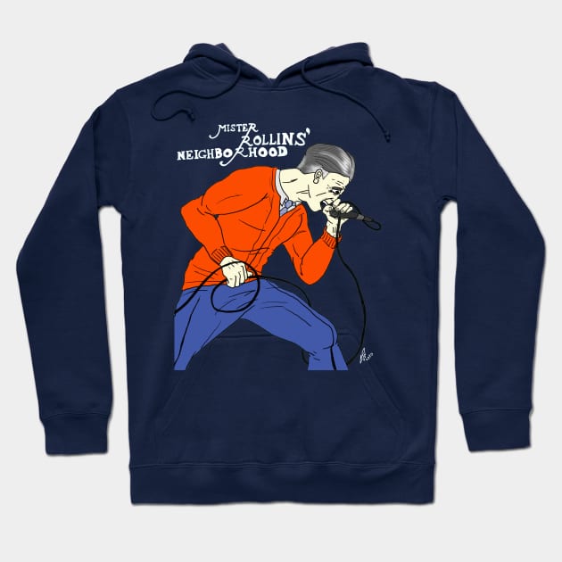 Mister Rollins Neighborhood Hoodie by Corey Has Issues